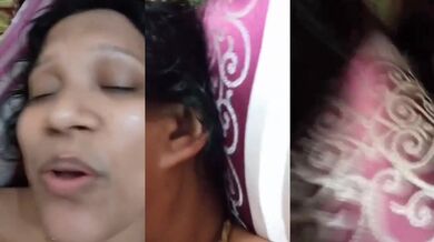 Horny aunty sex ka maja le rahi hai loud moan k sath