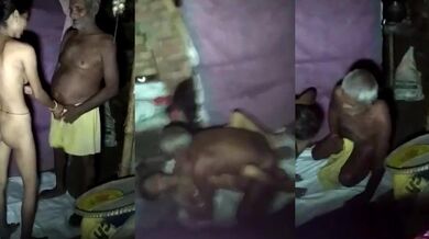 Desi village sasur bahu ki chudai