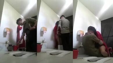 Indian teen lover ka toilet sex video