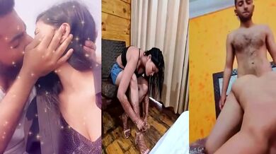 Young newlywed couple ka desi honeymoon sex video