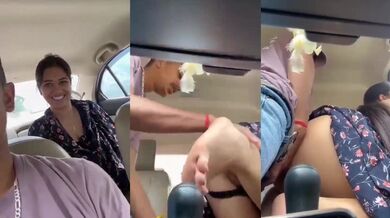 Desi young lover ki car mai chudai ka indian car sex