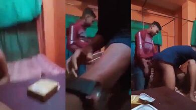 Do jawan ladko se paise leke chudi randi desi threesome sex