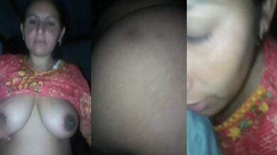 Big boobs punjabi chachi kar rahi hai bhatije ke chudai