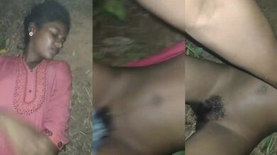 Raatko jungel mai choda gaanv ki ladki ki jhaanto wali bur