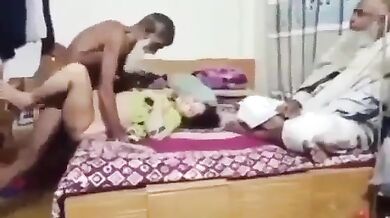 2 muslim budhho nai mil kari jawan bahu ki chudai