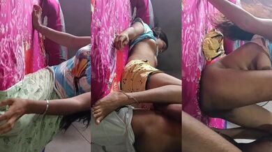 Padosi ladki ke kapde utaar chodi padosan ki chut