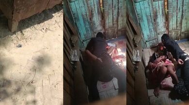 Gaanv ki ladki lover ke sath chudai karte hue pakdi gayi