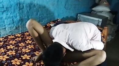 Patni ke sath 69 pose mai oral sex karne ke baad chut choda
