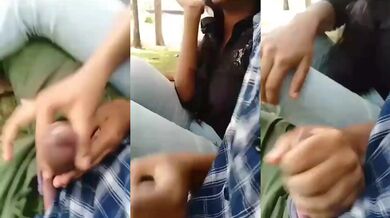 College ground mai apne classmate ka lund chusti ladki