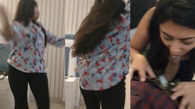 Boss ke aage dance perform kar secretary nai diya blowjob