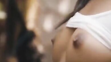 Kele ke kheto mai 3 ladkiyo nai kiya lesbian sex