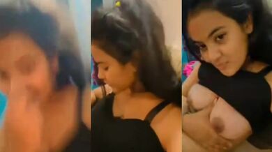 Cute desi ladki nai boobs ko dikhaate hue dikhai apni chut