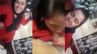 Laal suit pahni pakistani patni nai chusa apne pati ka lund