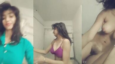 Haryana ki college girl ka nude striptease video