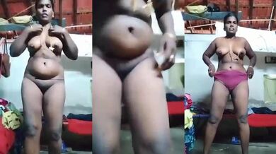 Gaanv ki sexy randi aunty ka nude show