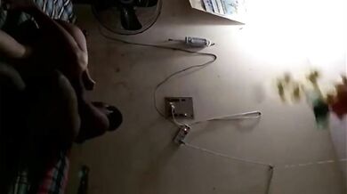 Kothe pe jakar randi ko chodtte hue video banaya