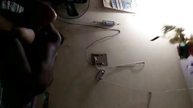 Kothe pe jakar randi ko chodtte hue video banaya