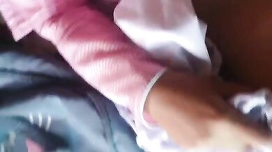 Class bunk maarke khulle mai sexy collage lover chudai karte hue