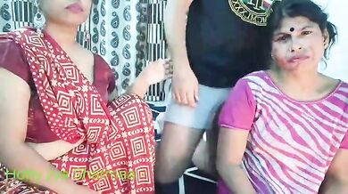 Tharki couple ka hindi threesome roleplaye video