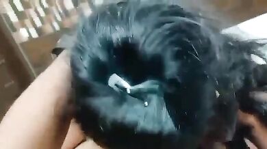 Real Indian wife ka hot blowjob honeymoon video me