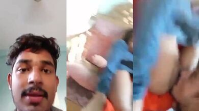 Desi cousin ka jawan bur chatne ka video banaya