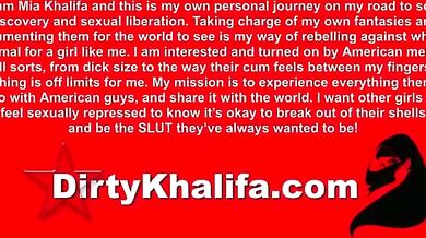 Sexy mia khalifa ki chudai bade lund se