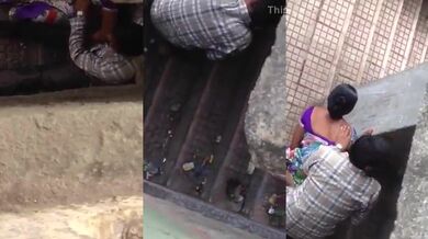 Kachrewali bhabhi chudi idli wale se highway ke niche