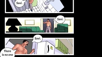 Savita bhabhi hindi comics – Pati ghar par he