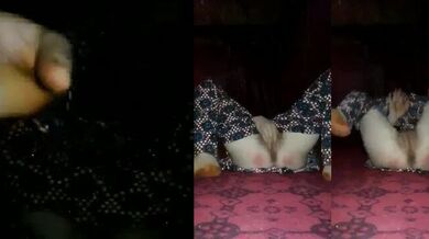 Sexy kashmri bhabhi ne gulabi chut khujai