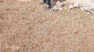 Pahado ke beech choda desi couple ne