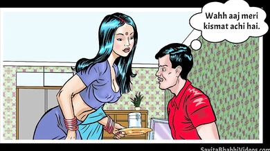 Savita bhabhi episode 1 – Hindi audio sex comics
