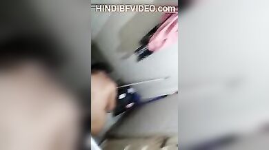 Bathroom me bahan ka nanga video banaya