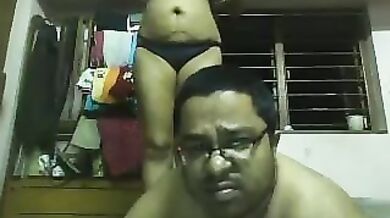 Bihari chacha chachi ki sexy masti webcam par