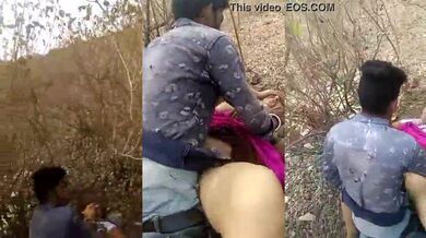 Jungle me randi aunty ki chudai