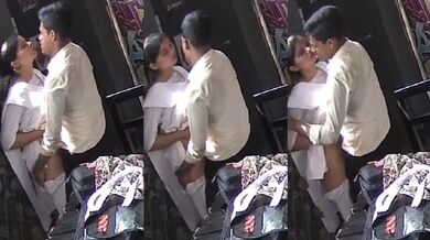 College dress pahan khade khade chud gayi desi teen girl