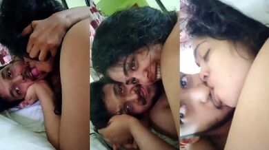 Desi young lover ka kissing romance