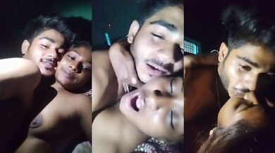 Raatko chudai ka maja lete desi teen lover