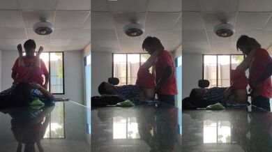 Office k andar safai wali jawan ladki ko choda manager nai