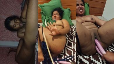 Beautiful desi wife ka BDSM painfull sex